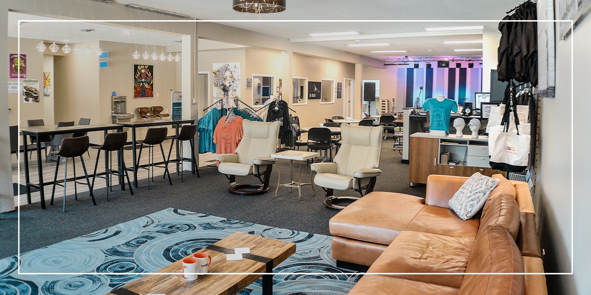 Three20-Recovery-Community_Northwest-Indiana-Recovery_Support_Shop Gifts to encourage on display at the Artistic Recovery shop